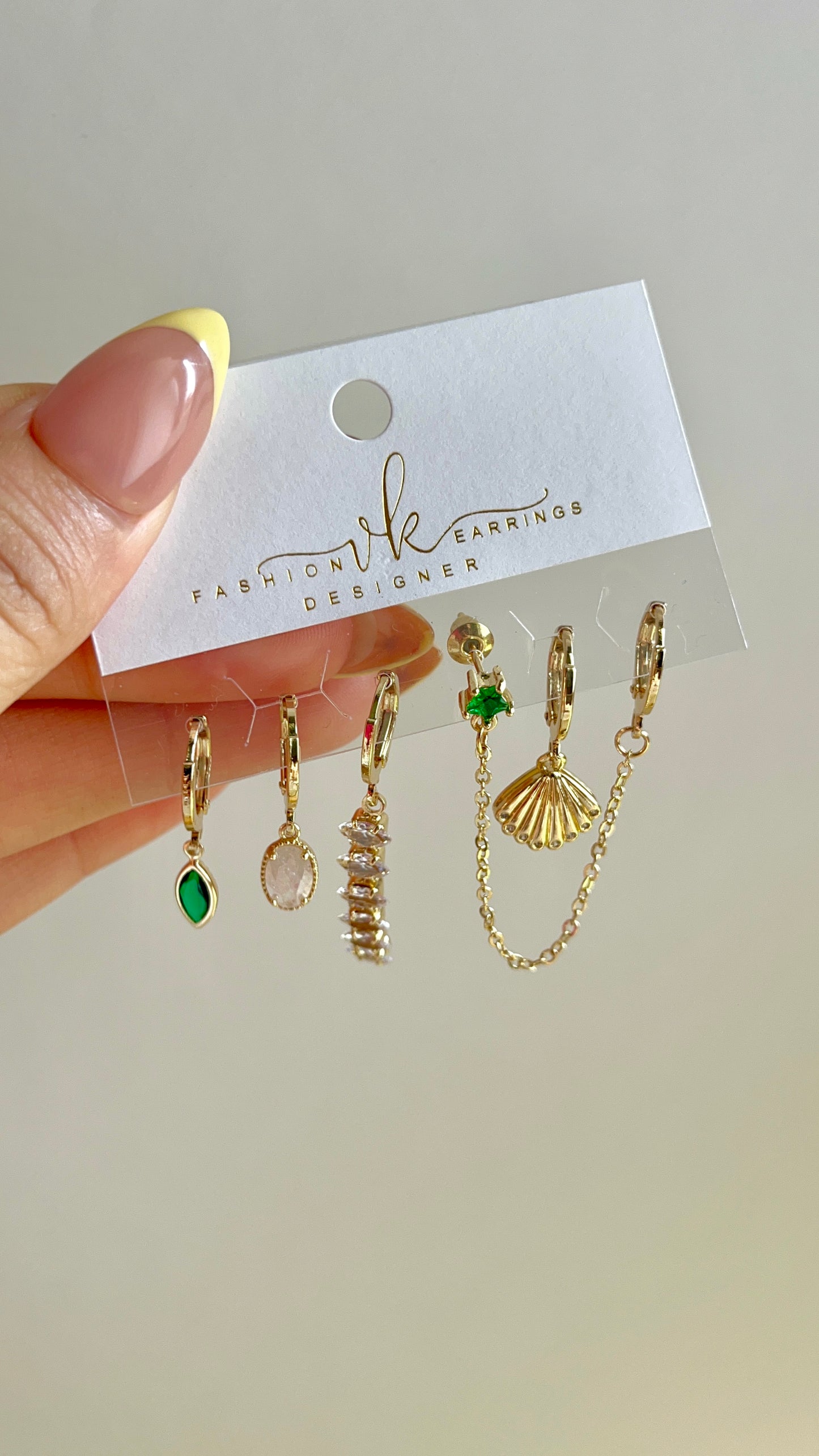 Asmaa Earrings - Stainless Steel