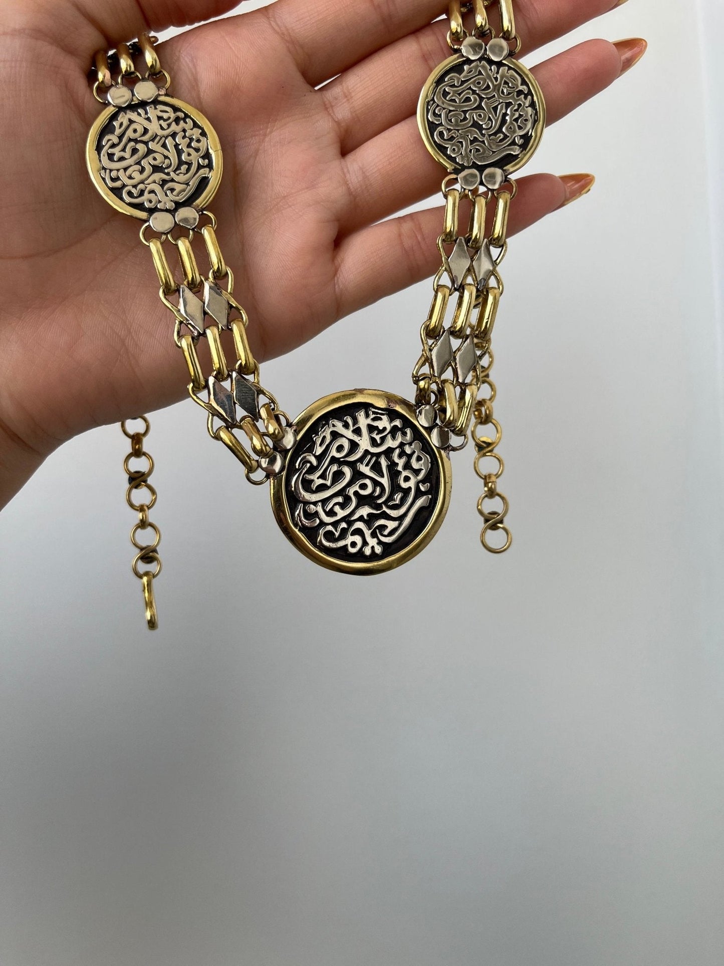 "سلام قولا من رب رحيم " Necklace – Pure Copper