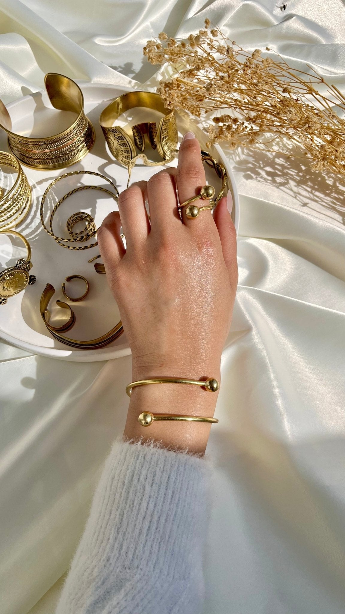 Noor Delicate Set - Pure Copper