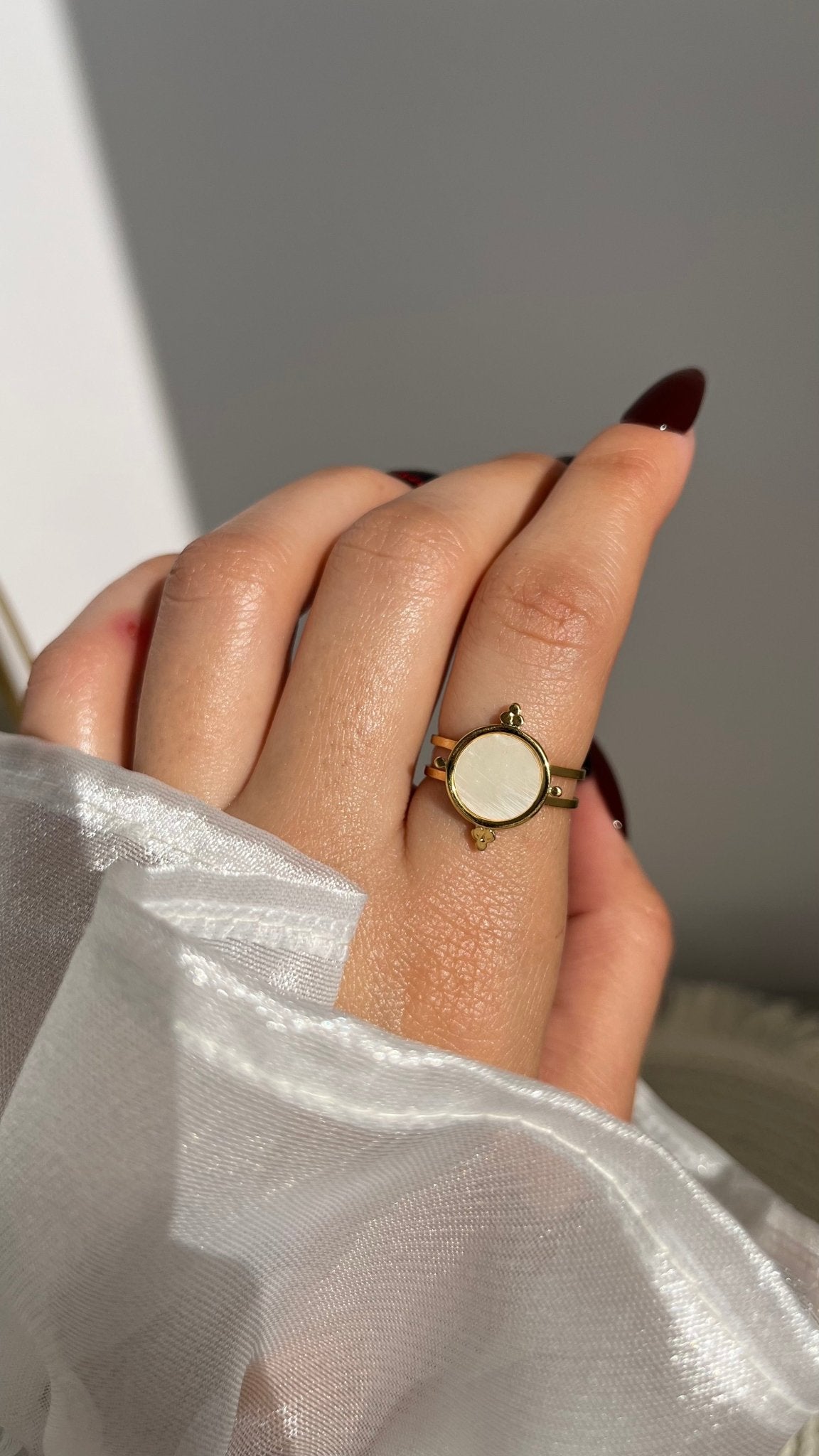 Raya Ring - Stainless Steel