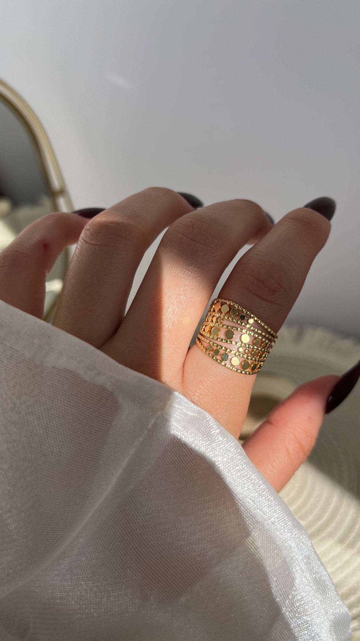 Lina Ring - Stainless Steel