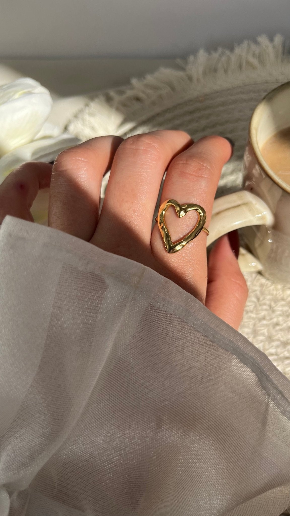Zaria Ring - Stainless Steel
