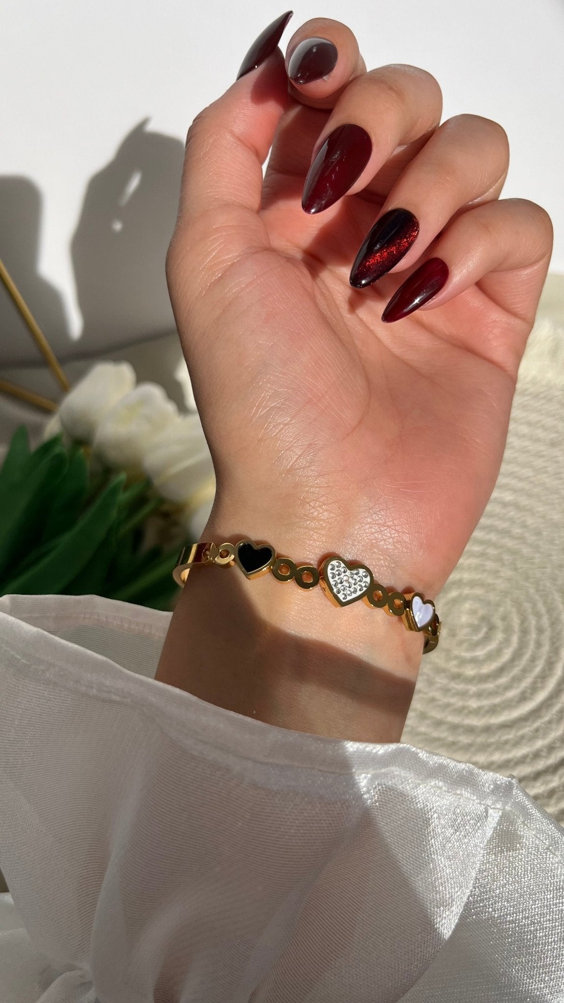 Elora Bangle - Stainless Steel