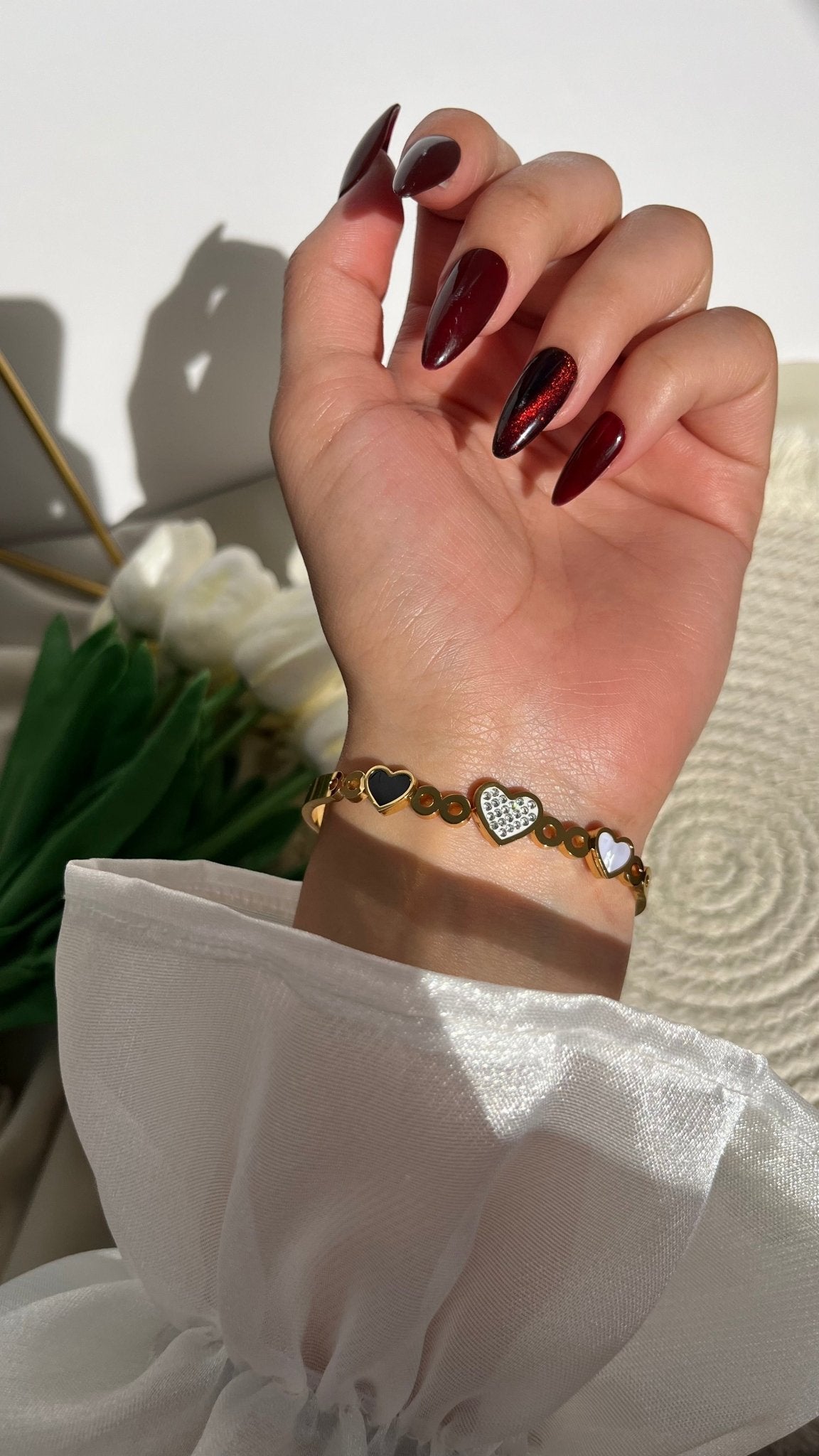 Elora Bangle - Stainless Steel