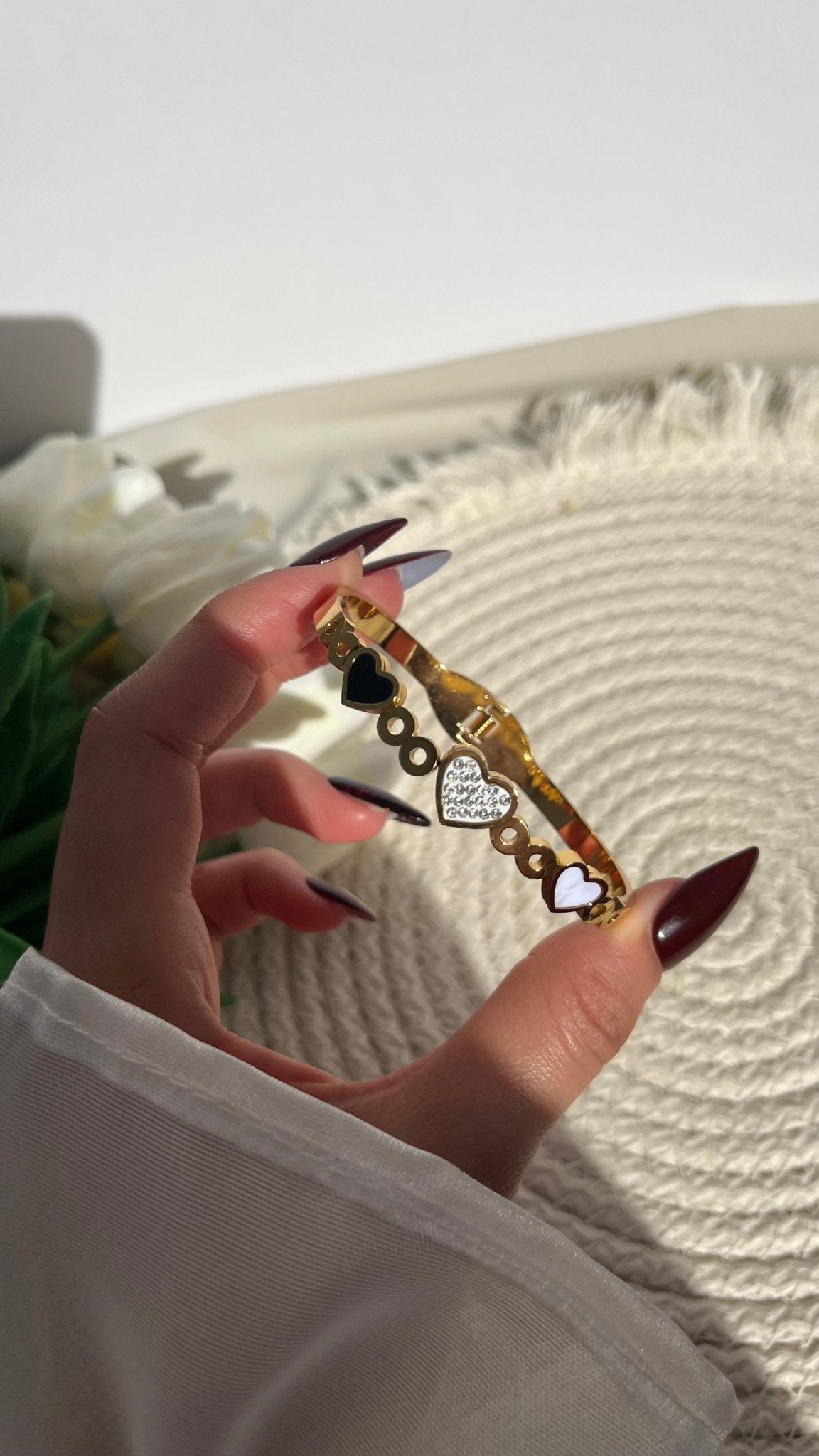 Elora Bangle - Stainless Steel