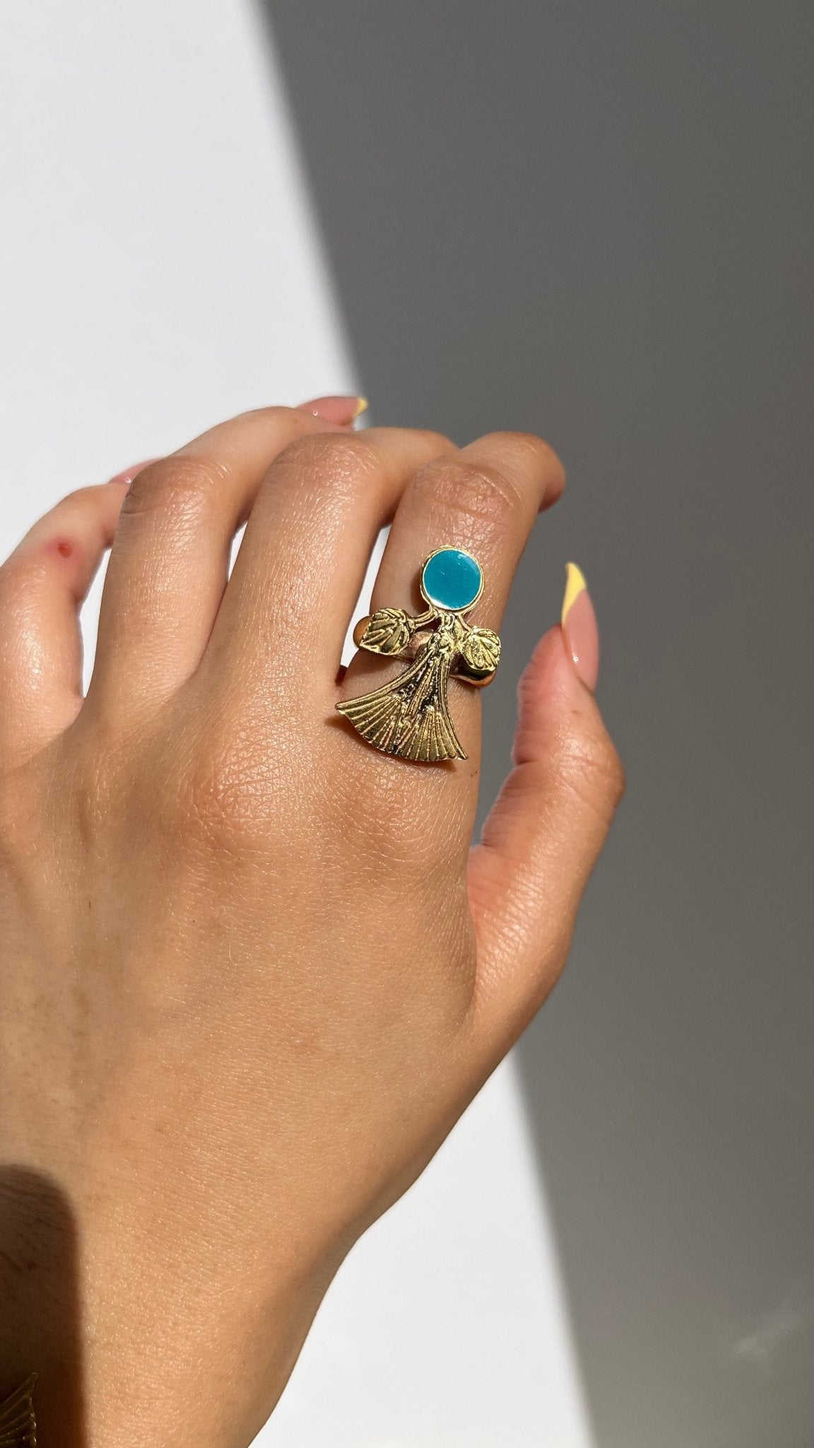 Turquoise Bloom Set - Pure Copper