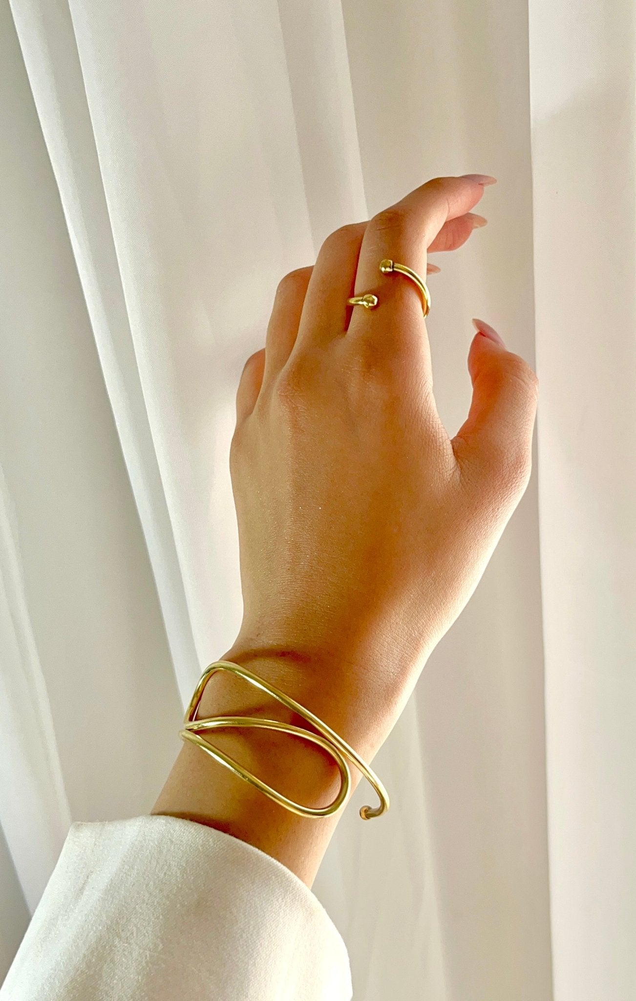 Dania Set - Copper And Silver plated