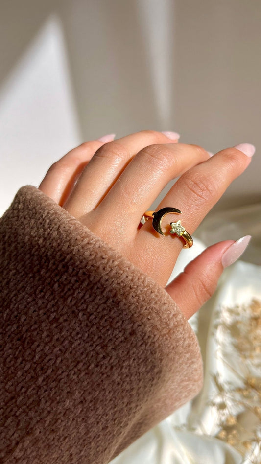 Hilal Ring -  Gold Plated
