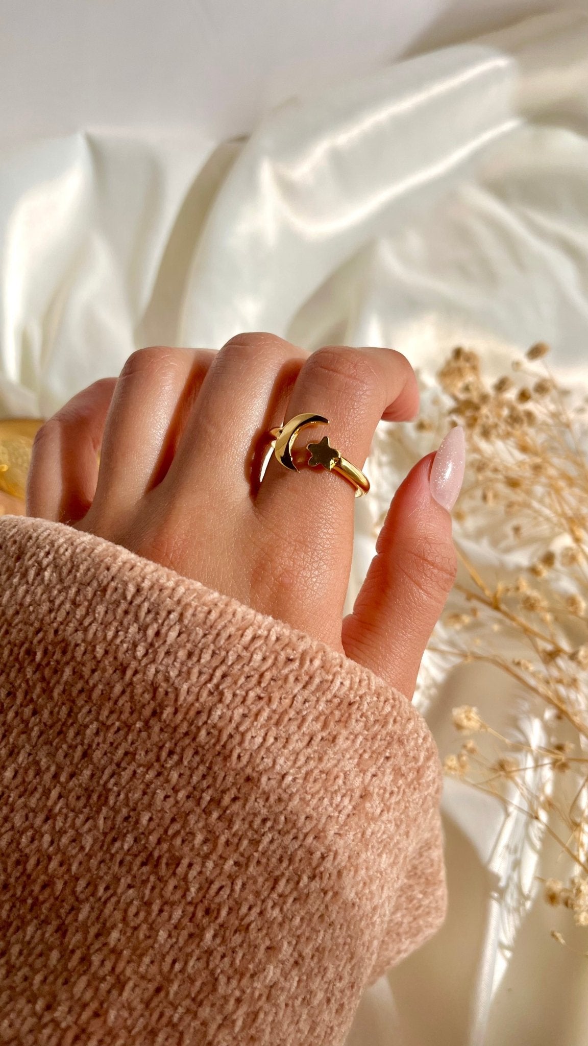 Hilal Ring -  Gold Plated