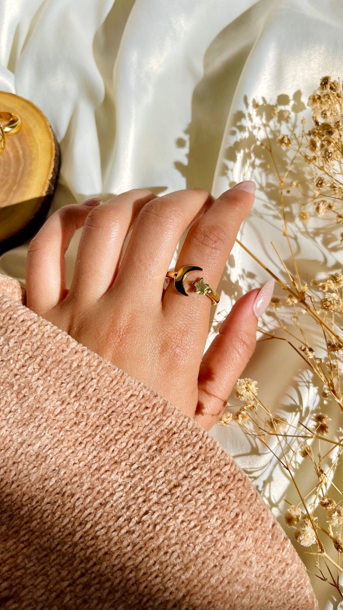 Hilal Ring -  Gold Plated