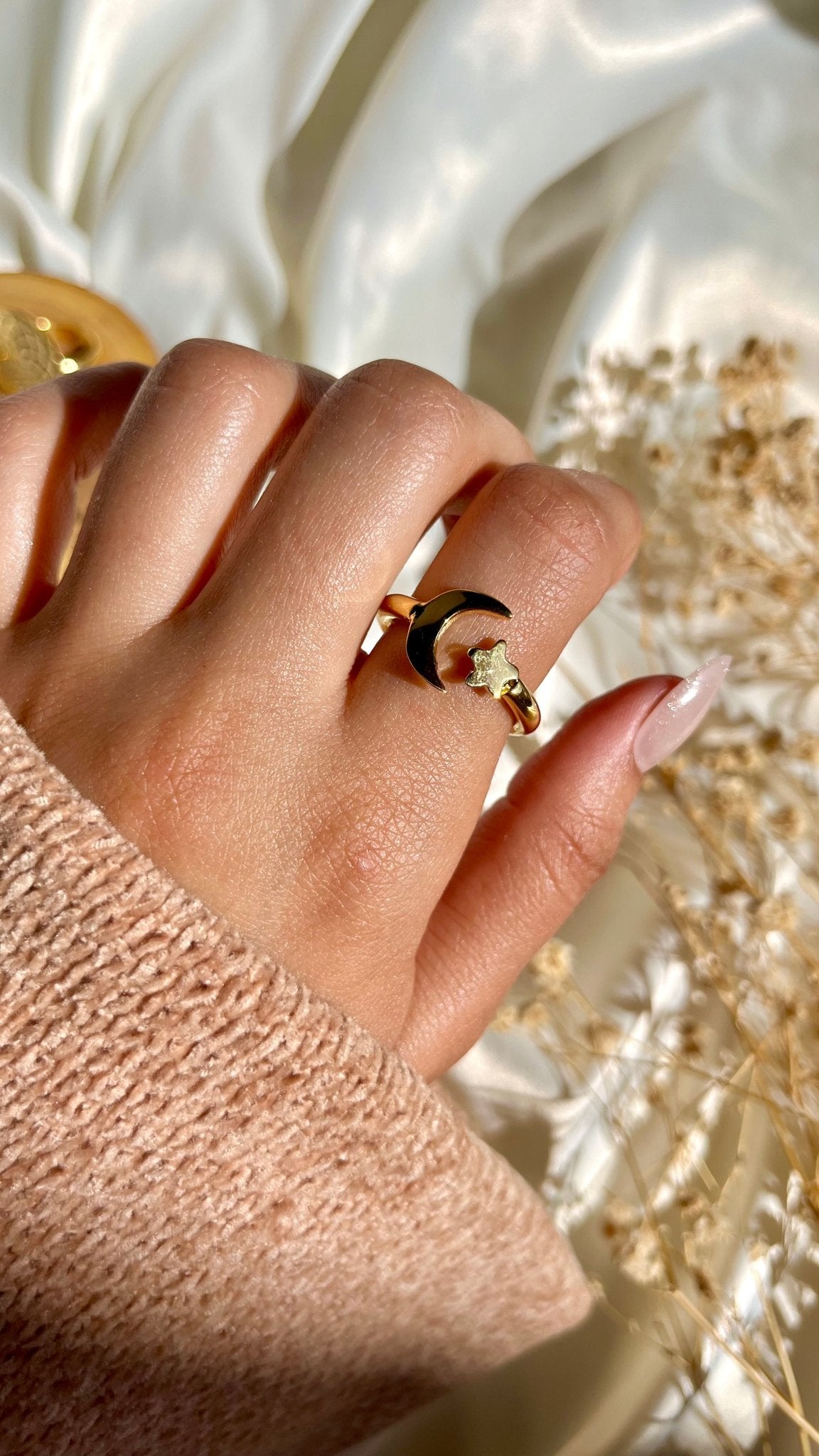 Hilal Ring -  Gold Plated