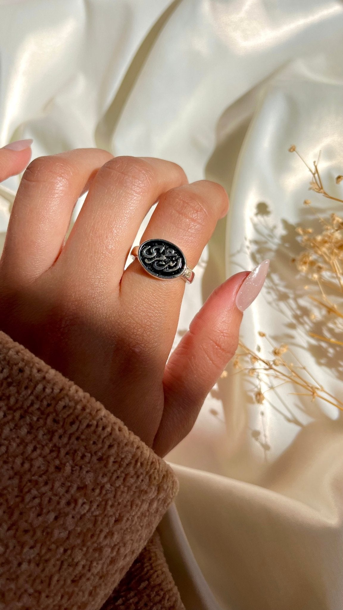 "Enta Omry" Ring - Silver Plated