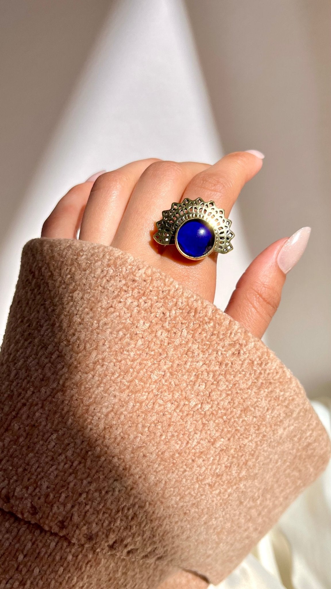 Aisha Ring - Pure Copper