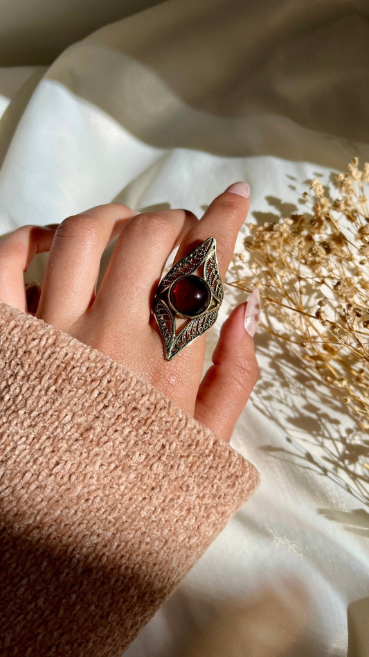 Khadija Ring - Pure Copper