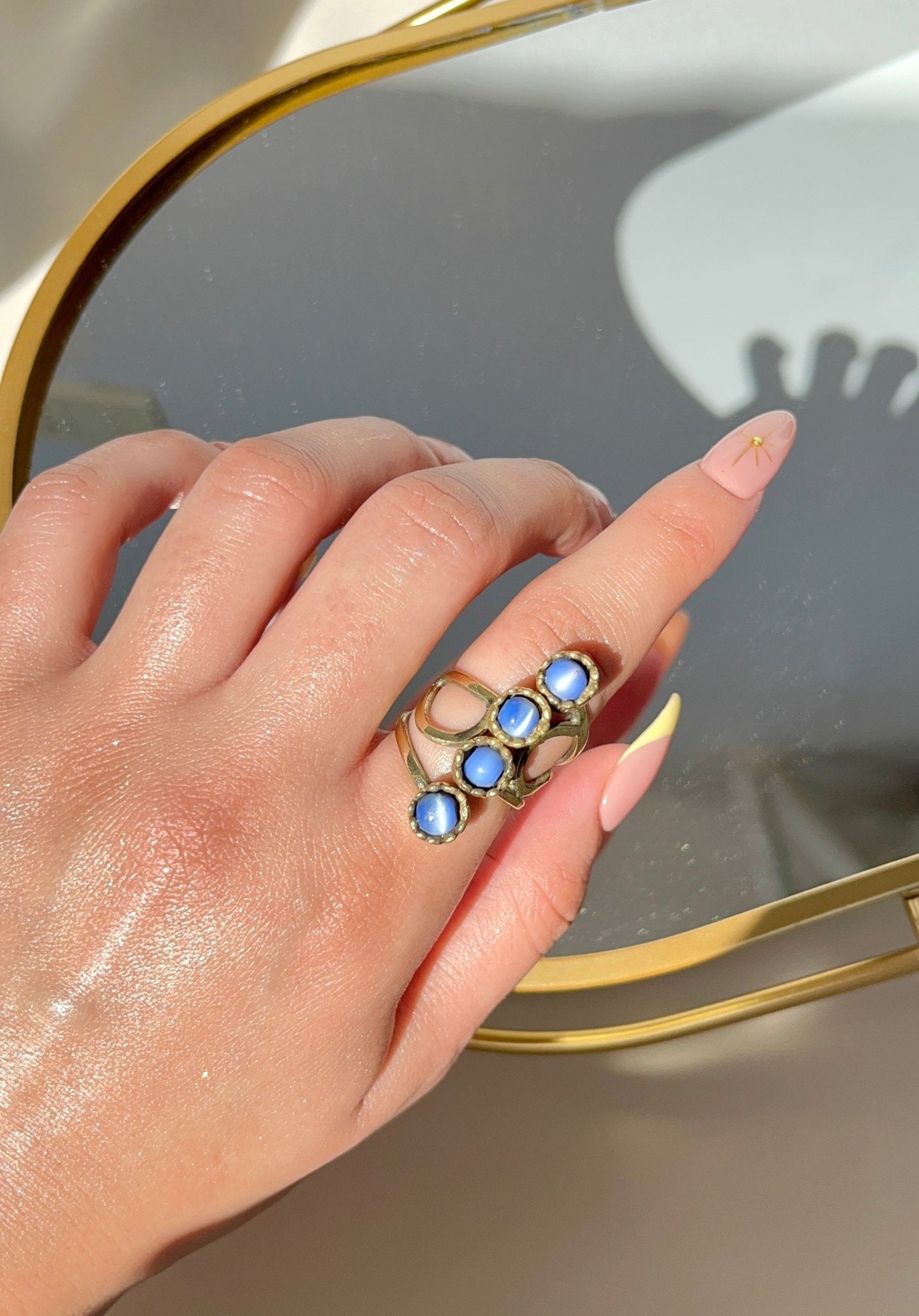 Razan Vintage Ring - Pure Copper