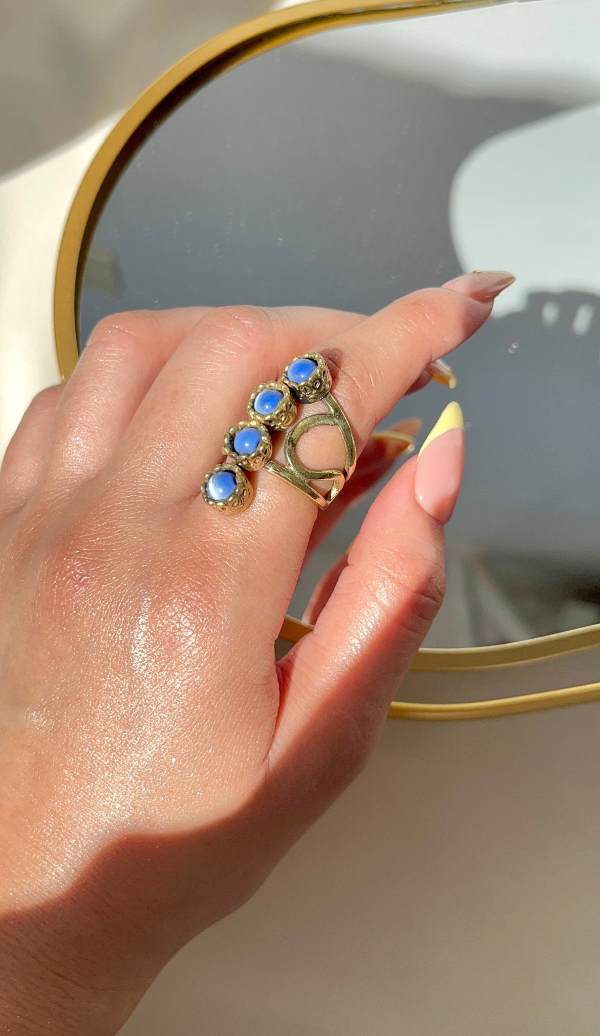 Razan Vintage Ring - Pure Copper