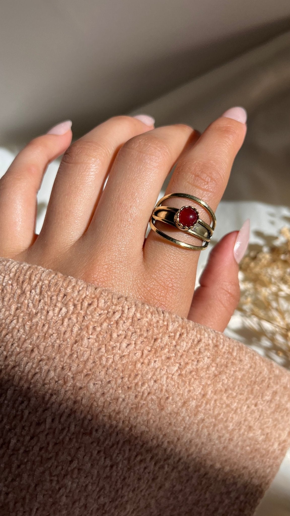 Nijar Ring - Pure Copper