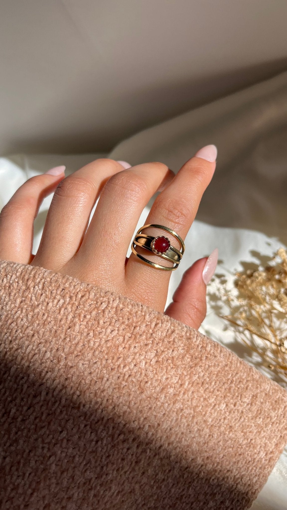 Nijar Ring - Pure Copper