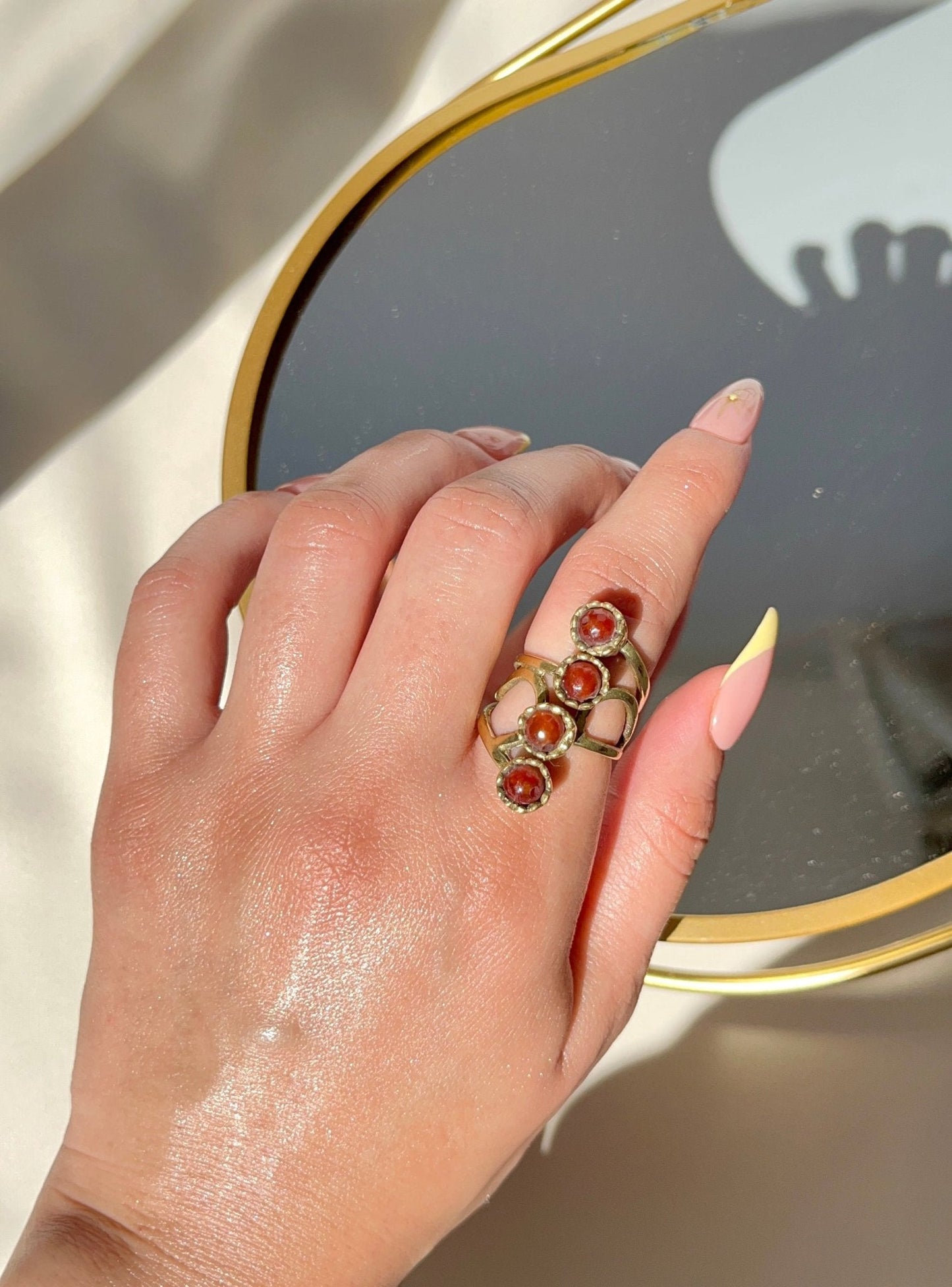 Razan Vintage Ring - Pure Copper
