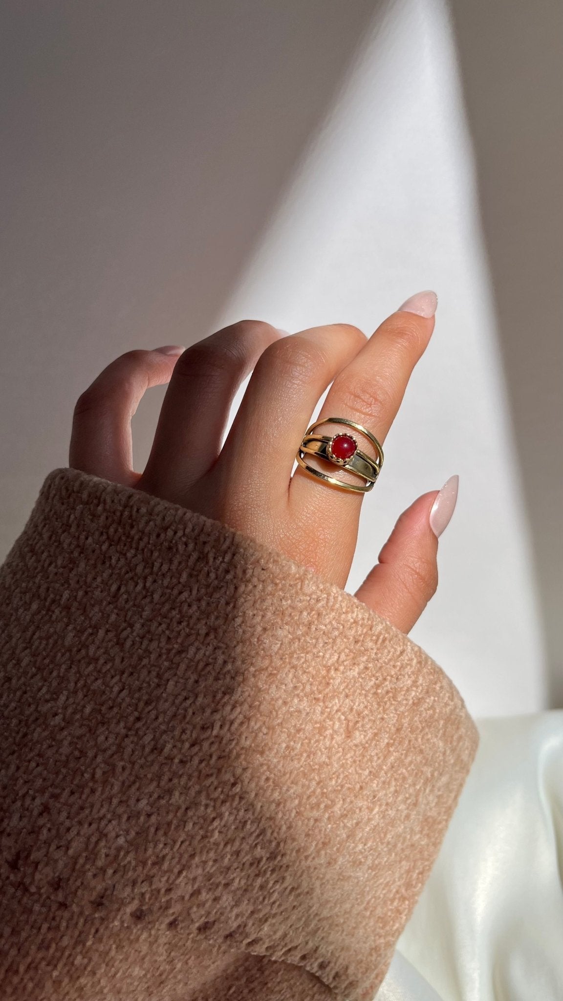 Nijar Ring - Pure Copper