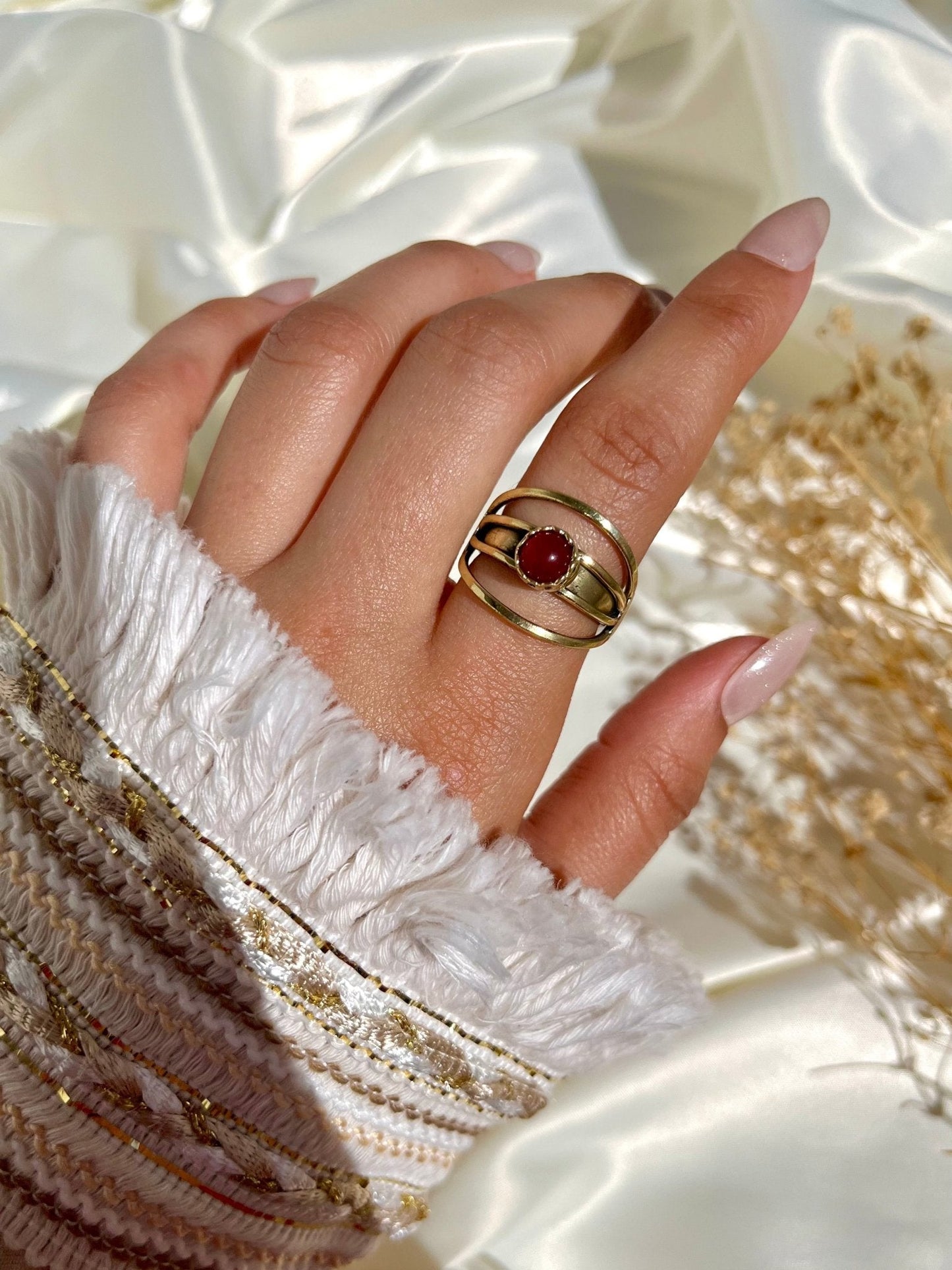 Nijar Ring - Pure Copper