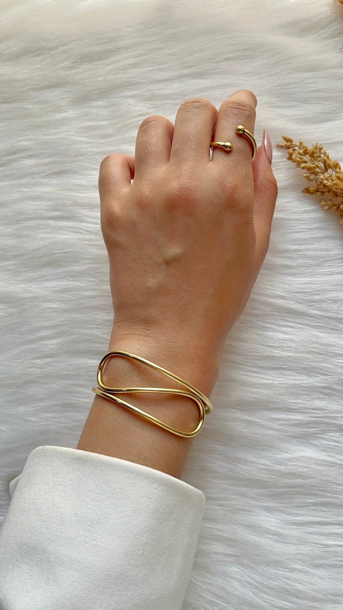 Dania Set - Copper And Silver plated