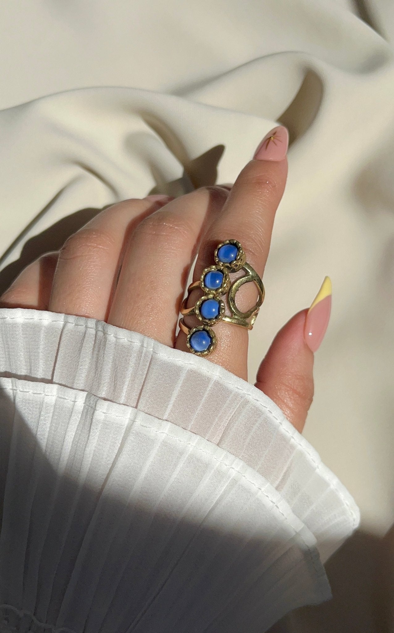 Razan Vintage Ring - Pure Copper