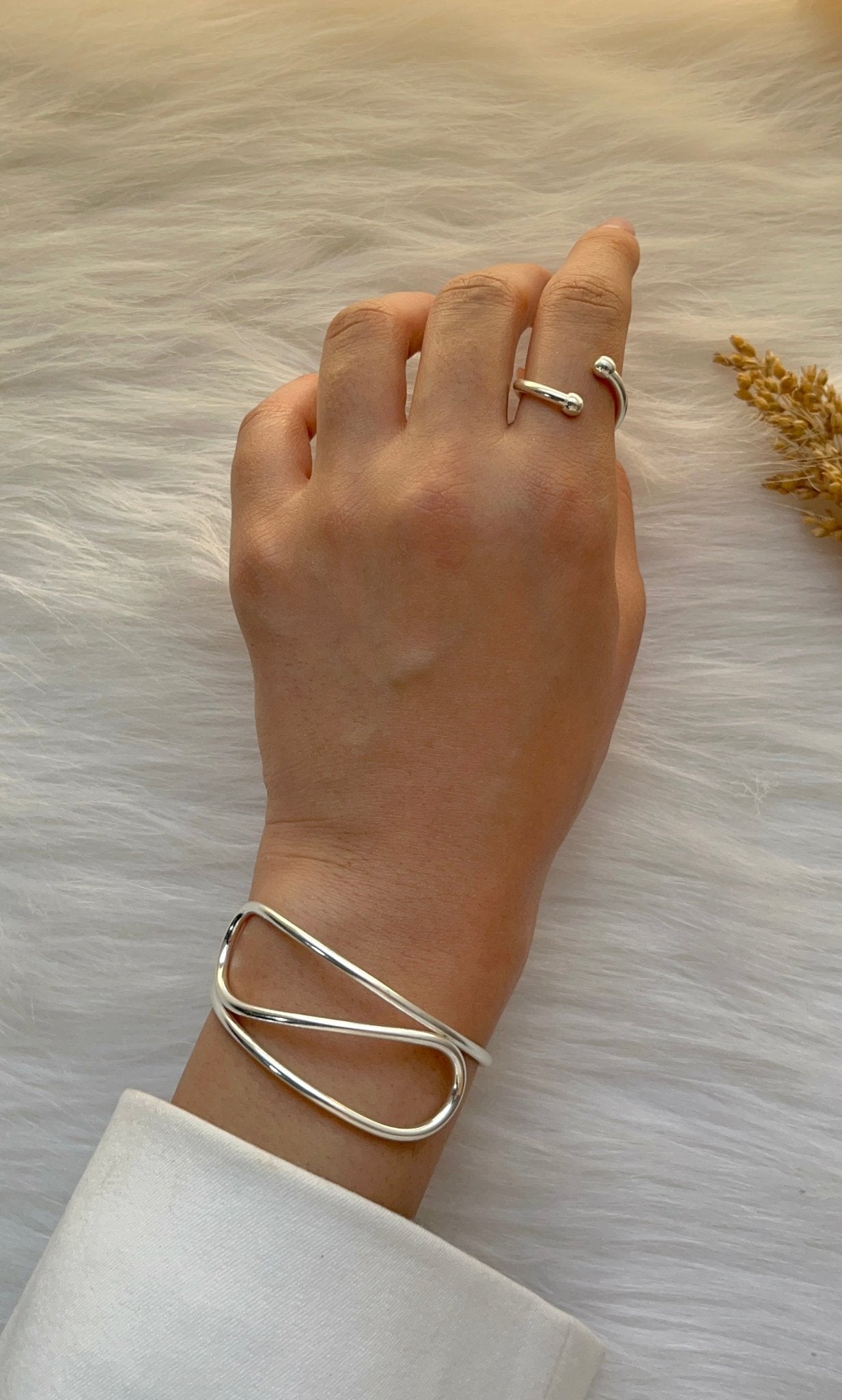 Dania Set - Copper And Silver plated