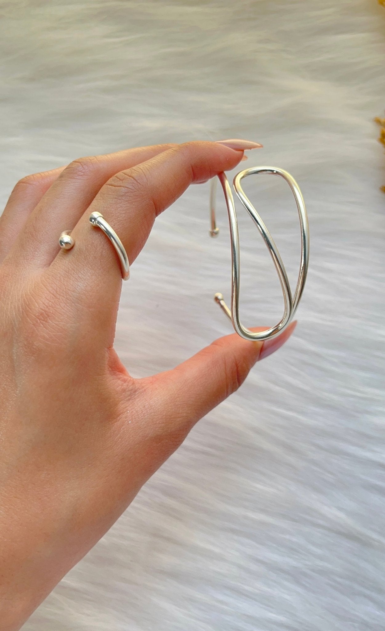 Dania Set - Copper And Silver plated