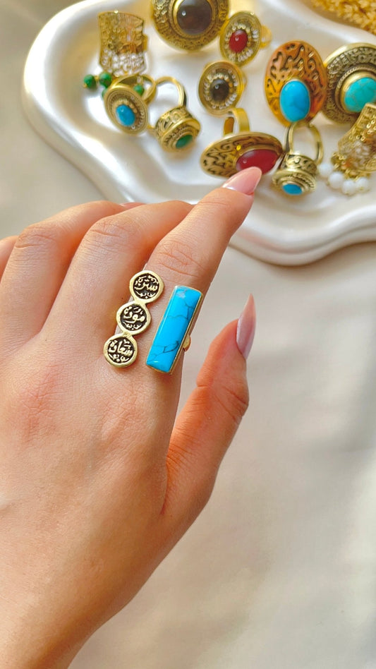 Amna Ring - Pure Copper