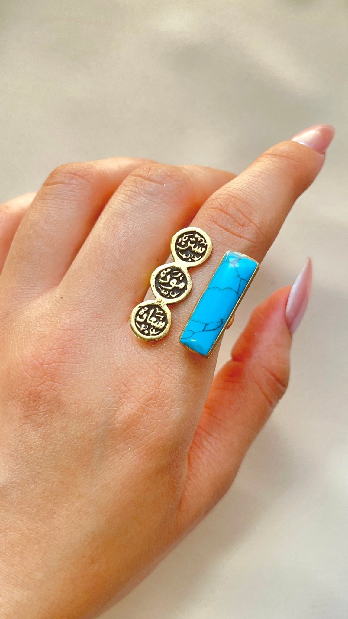 Amna Ring - Pure Copper