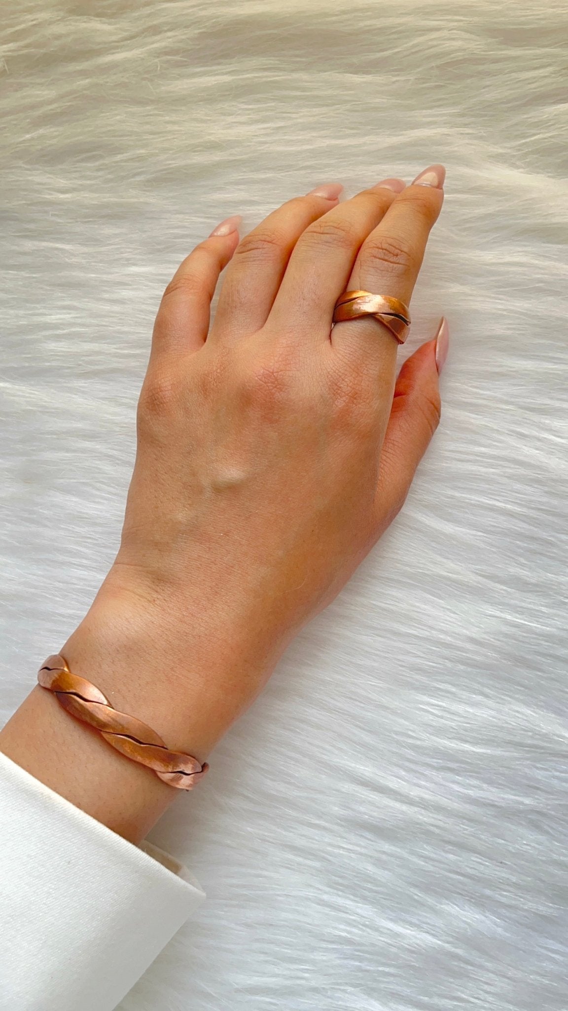 Laren Set - Red Pure Copper