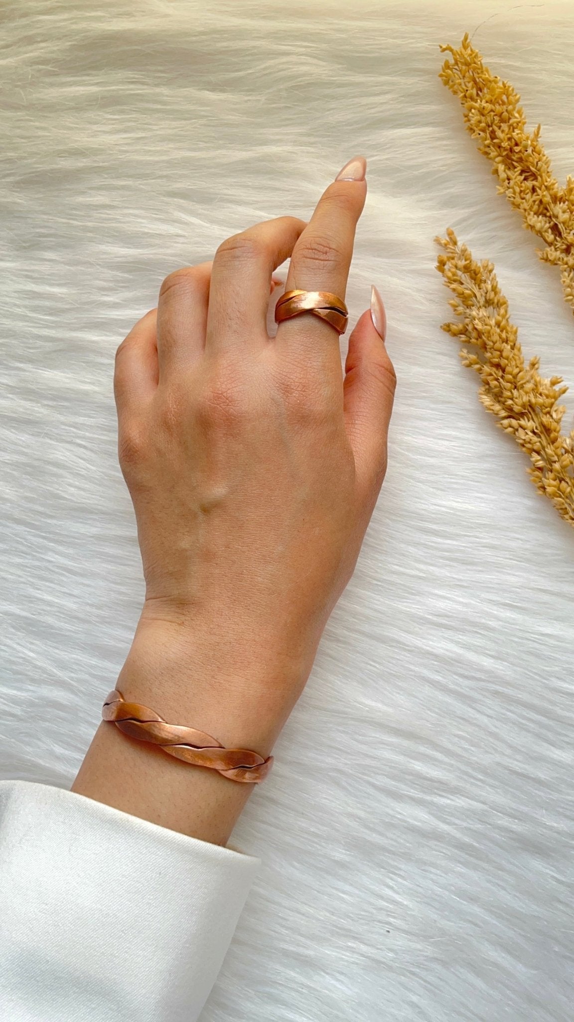 Laren Set - Red Pure Copper