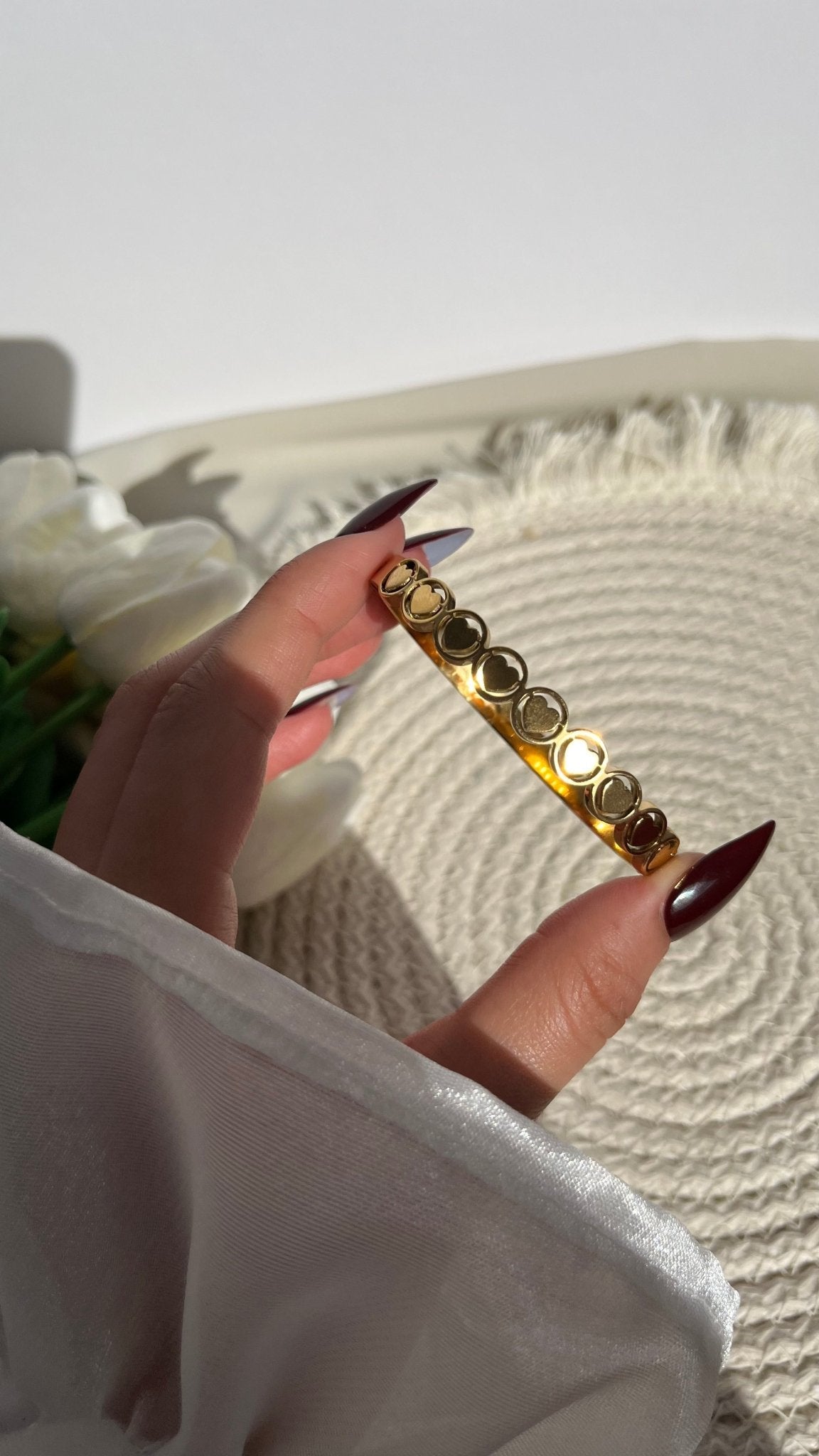 Averly Bangle - Stainless Steel