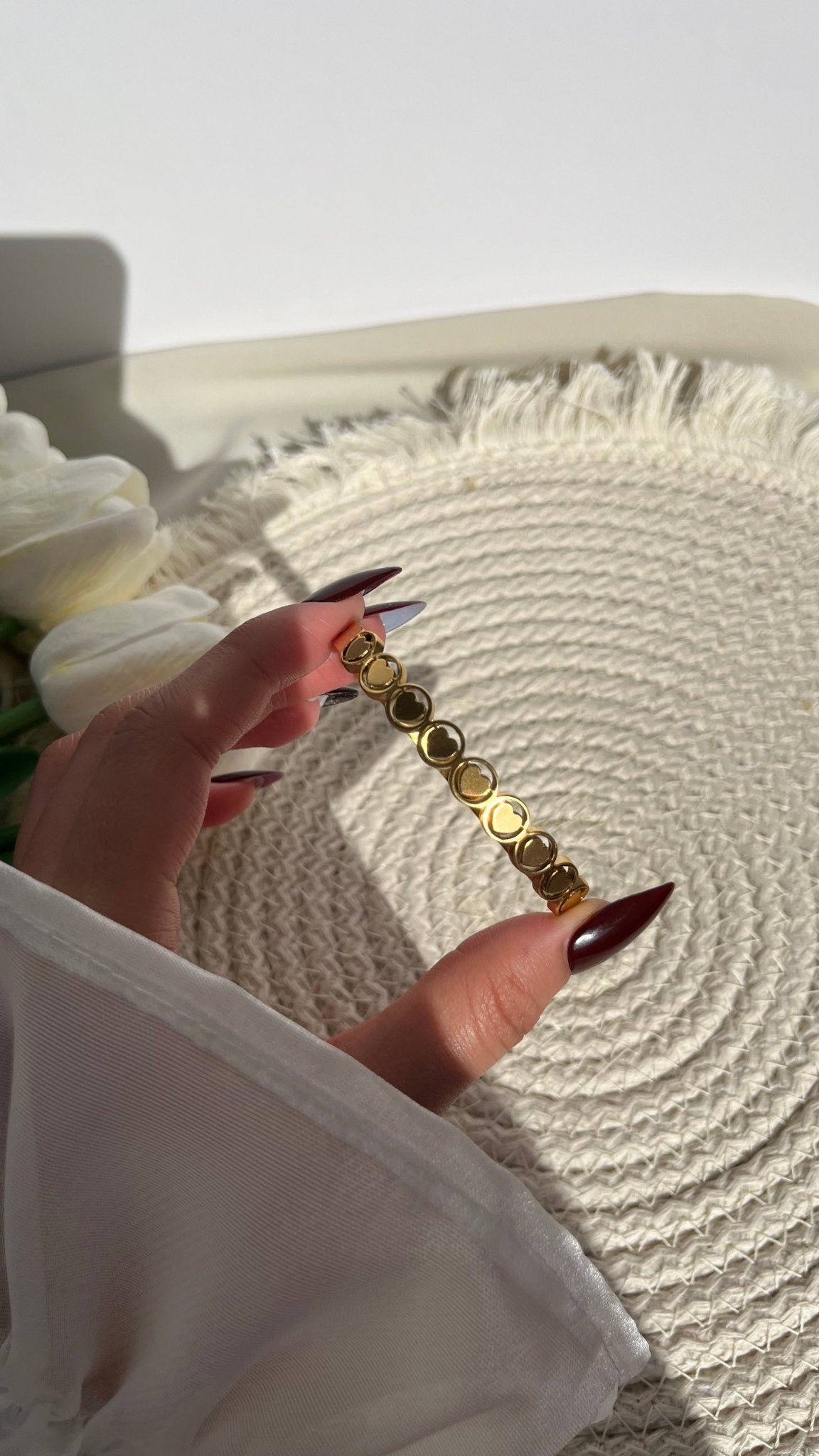 Averly Bangle - Stainless Steel