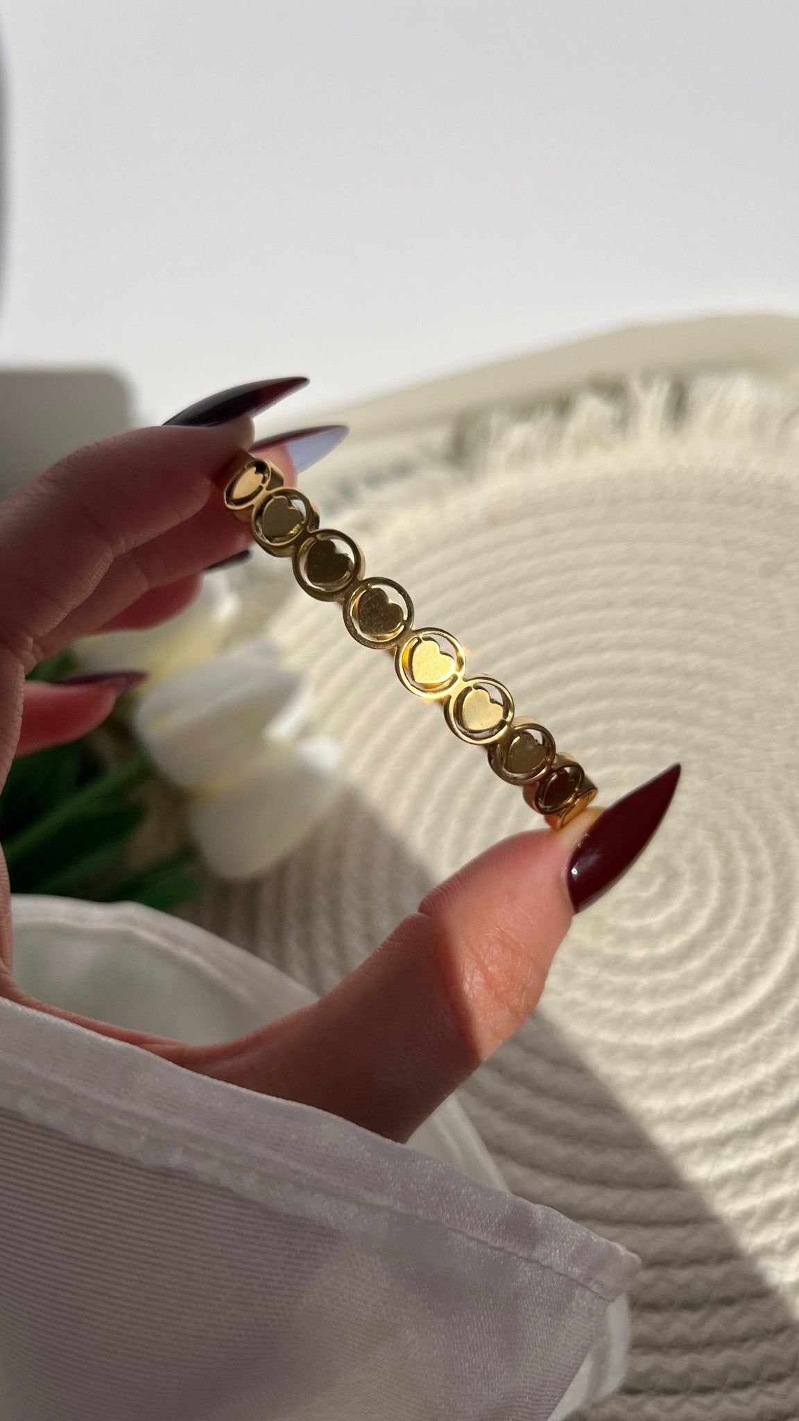 Averly Bangle - Stainless Steel