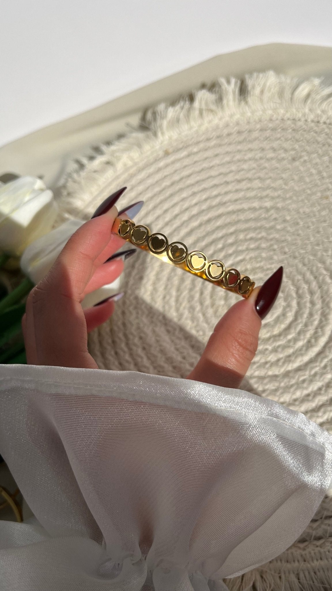 Averly Bangle - Stainless Steel