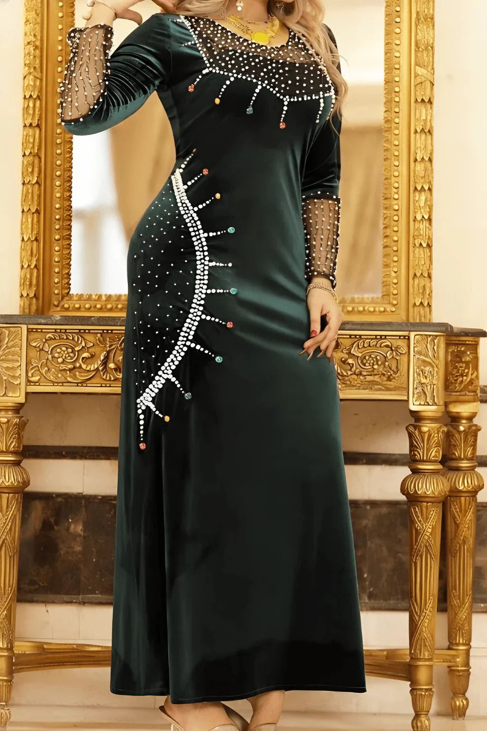 Morjan Abaya -  Velvet