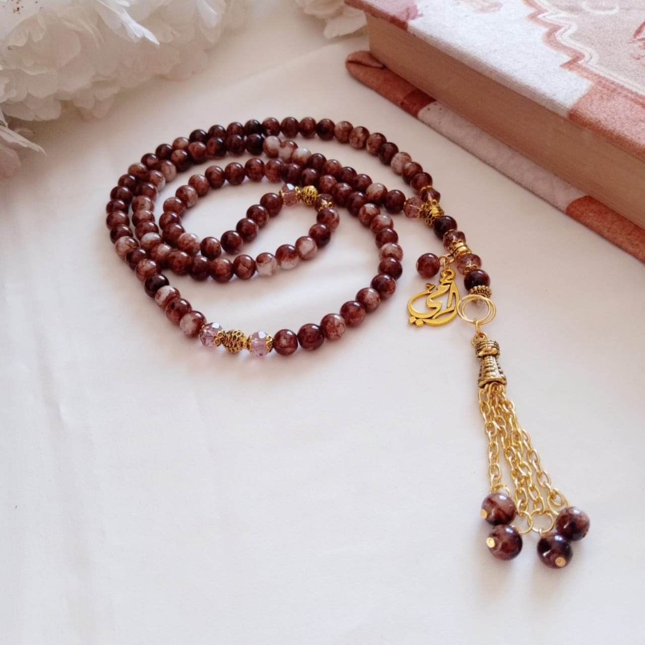Tara Rosary - Alabaster Stones