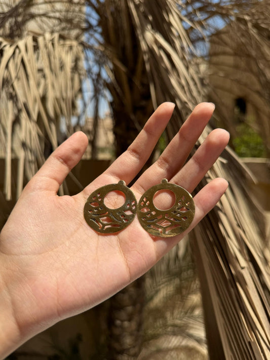 Wafa Earings - Copper