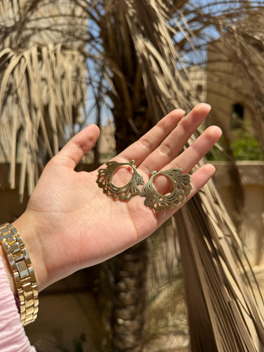 Maysoon Earings - Copper