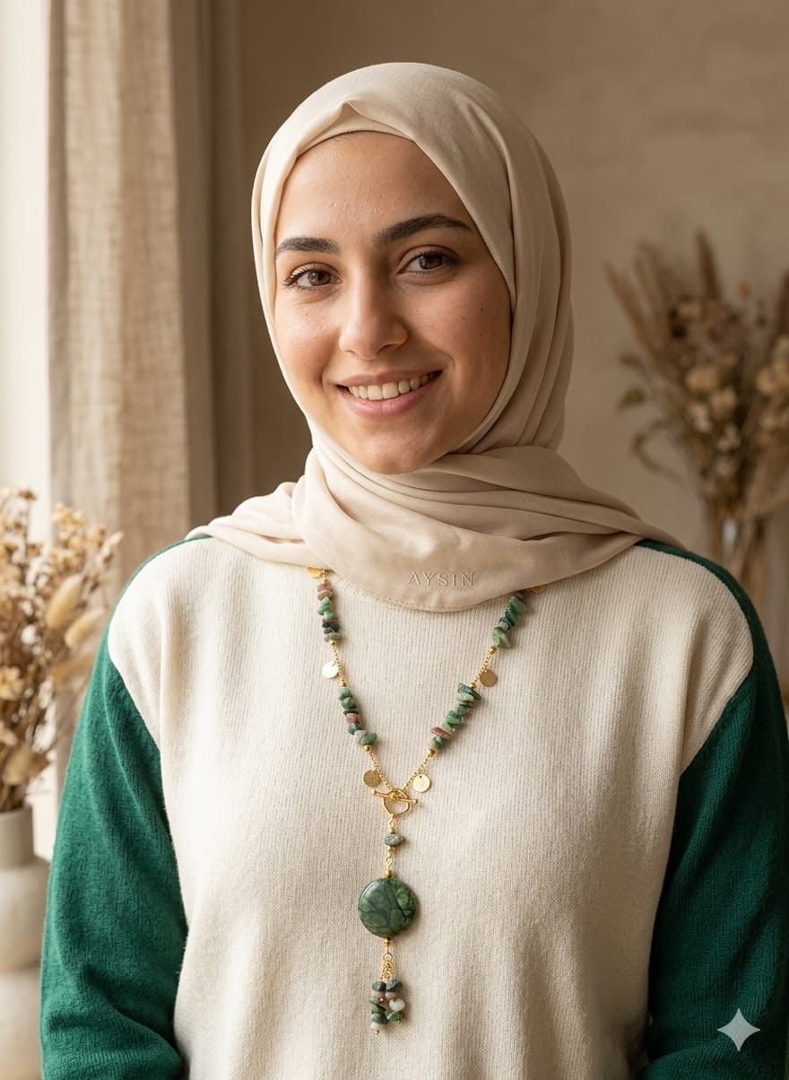 Dana Necklace - Agate And Broken Shell