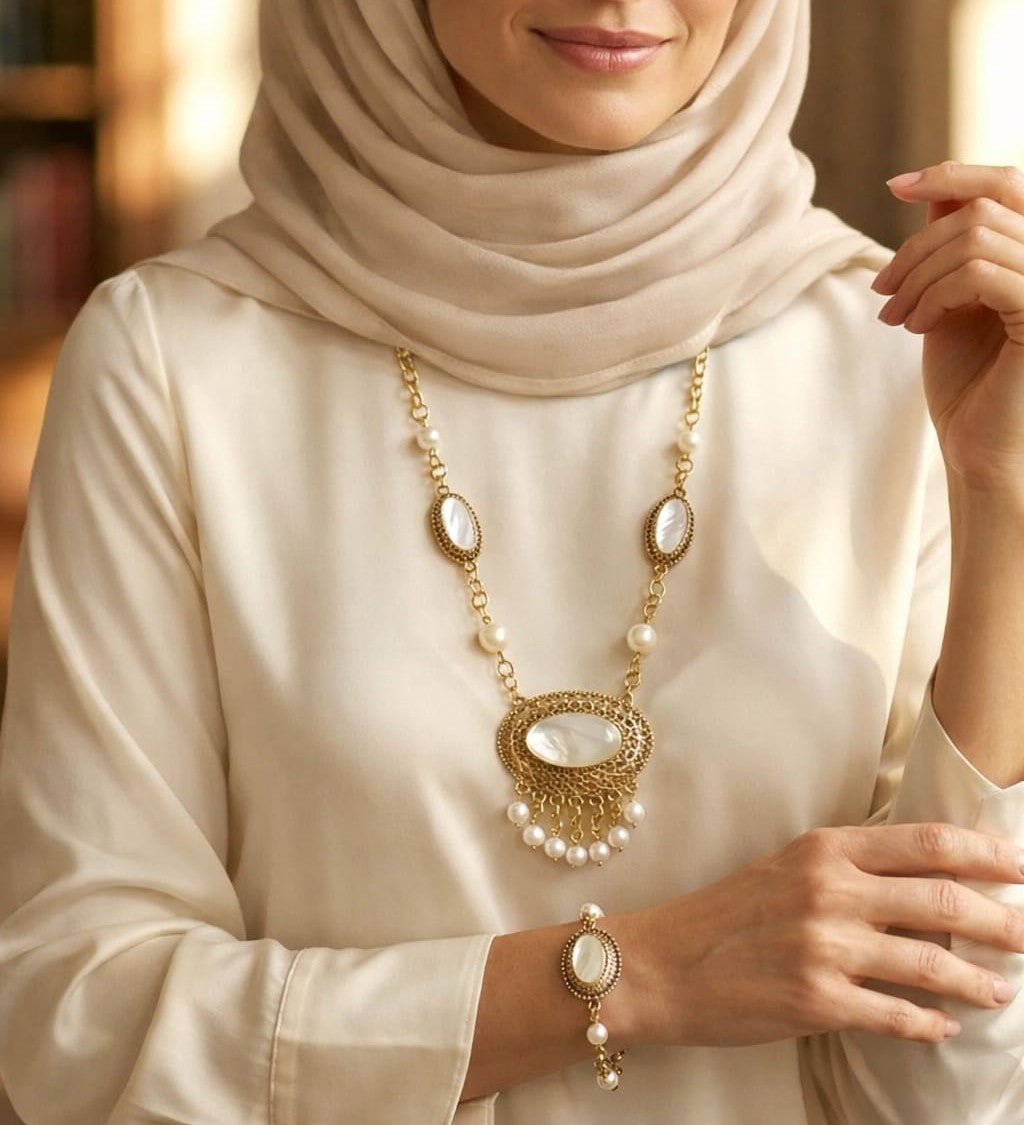 Fahria Necklace - Copper