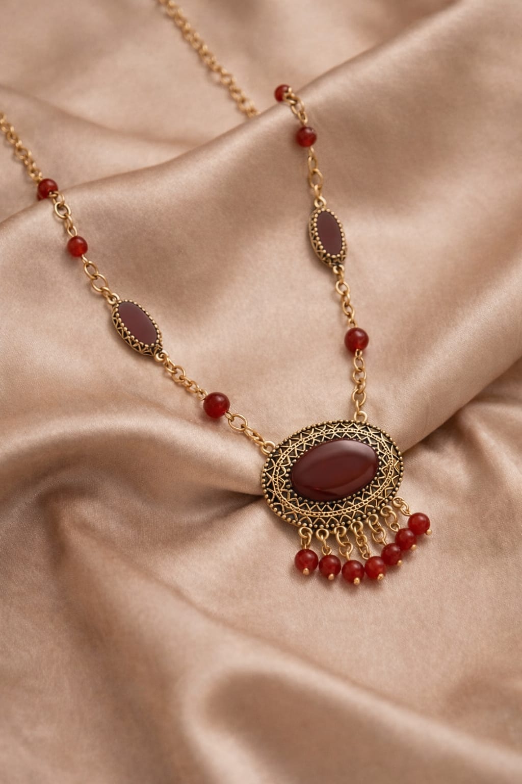 Fahria Necklace - Copper