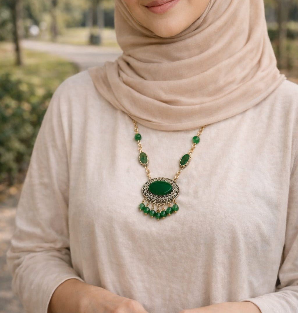 Fahria Necklace - Copper