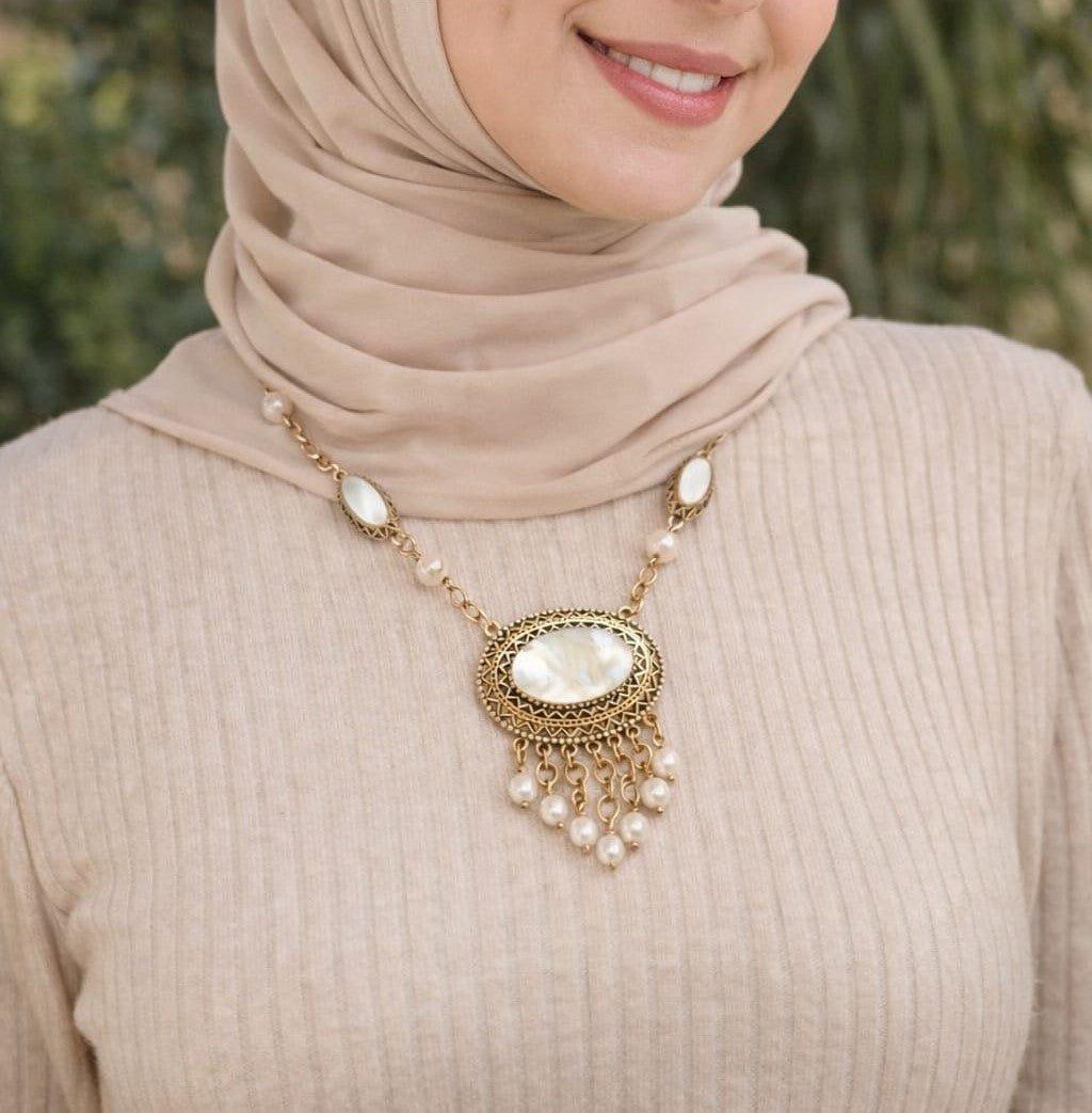 Fahria Necklace - Copper