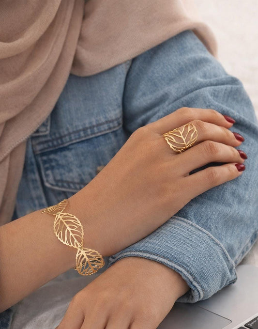 Yamna Set - Gold & Silver Plated