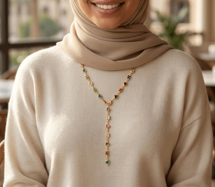 Pinar Necklace - Stainless Steel