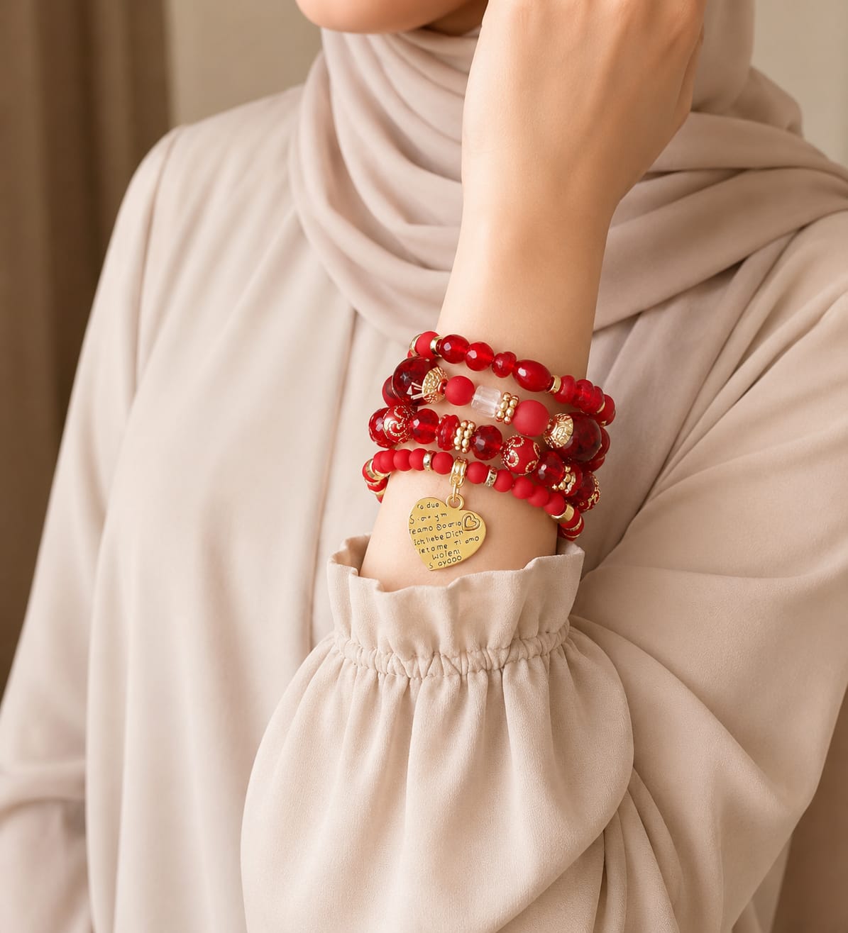 Red From Love Bracelets