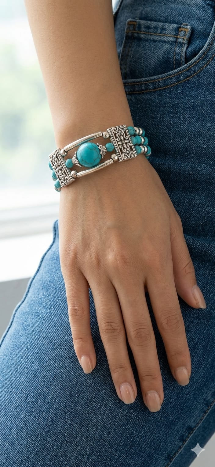 Majestic Turquoise Bracelets